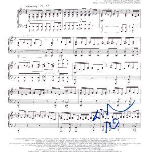 Lin-Manuel Miranda Signed Autograph Hamilton My Shot Sheet Music w/ JSA COA