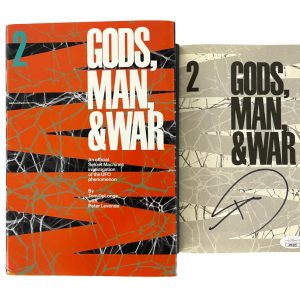 Tom DeLonge Blink-182 Signed Autograph Gods Man & War Sekret Machines 2 Book JSA