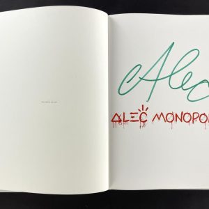 Alec Monopoly Signed Autograph Park Place Featuring Book - Street Artist JSA COA