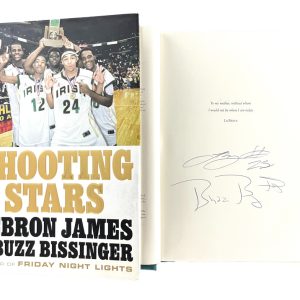 Lebron James Signed Autograph Shooting Star Book - King James w/ JSA COA