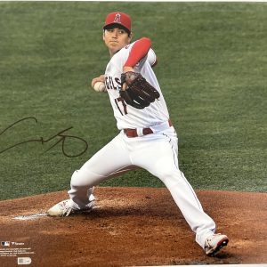 Shohei Ohtani Signed Autograph 16x20 Photo Angels Baseball Unicorn Fanatics COA