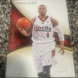 2013-14 DAMIAN LILLARD Immaculate Collection Base 46/99 #97 Rare Exquisite