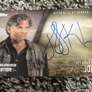 2017 Topps Walking Dead Evolution Jeff Kober as Joe Auto