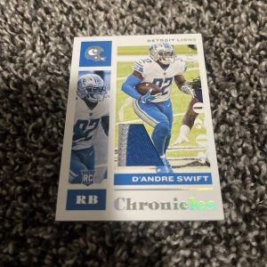2020 Panini Chronicles Football D’Andre Swift RC Patch /25