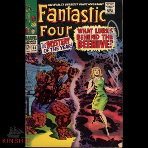 Stan Lee signed Fantastic Four Comic Book JSA LOA Marvel Auto Rare E183

