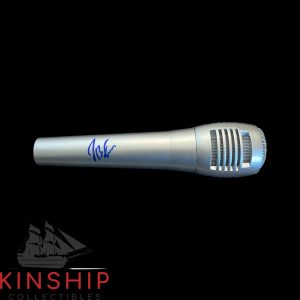 John Crist signed Microphone JSA COA Comedian YouTube Auto Z1422
