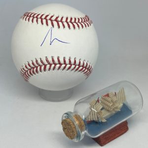 Tim Allen signed Rawlings OML Baseball JSA COA Actor Toy Story Santa Claus A2935