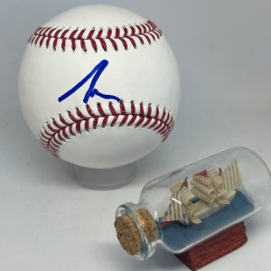 Tim Allen signed Rawlings OML Baseball JSA COA Actor Toy Story Santa Claus A2931