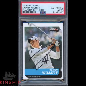 Danny Willett signed 2016 SI for Kids Rookie Card PSA DNA Masters Golf Auto CQTY