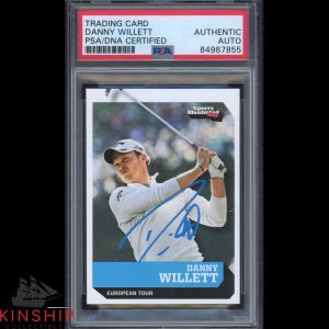 Danny Willett signed 2016 SI for Kids Rookie Card PSA Masters Golf Auto C2182