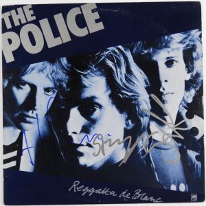 The Police JSA Signed Autograph Photo Album Reggatta De Blanc Sting, Andy, Stu