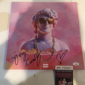 YUNG GRAVY SIGNED AUTOGRAPH GASANOVA VINYL ALBUM RECORD JSA COA
