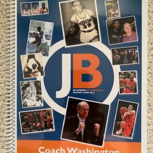 SYRACUSE BASKETBALL 2012 FANTASY CAMP BOOKLET ISSUED TO PEARL WASHINGTON
