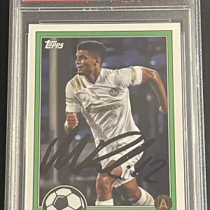 Miles Robinson Signed 2021 Topps MLS Soccer Card Team USA PSA/DNA Slabbed