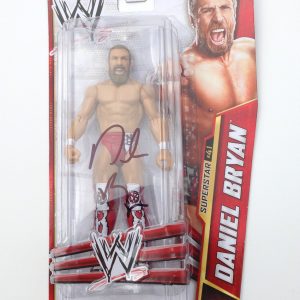 WWE Champion DANIEL BRYAN Signed Autographed Superstar Figure COA! NEW! PROOF
