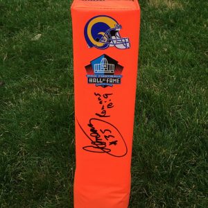 St Louis Rams #35 ANEAS WILLIAMS Signed Autographed Football Pylon COA! HOF14
