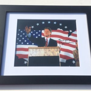 PSA/DNA 42nd President BILL CLINTON Signed Autographed FRAMED & MATTED Photo!