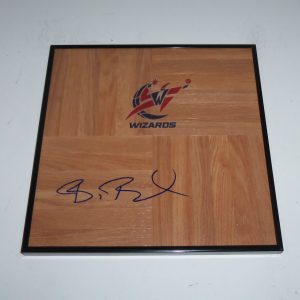 Washington Wizards BRADLEY BEAL Signed Autographed FRAMED Basketball Floor PROOF
