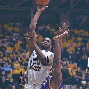 Wichita State Shockers #20 KADEEM COLEBY Signed Autographed Basketball COA! 31-0
