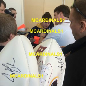 Washington Redskins JAY GRUDEN Signed Autographed Logo Football COA! PROOF
