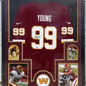 Washington Football Team CHASE YOUNG Signed Autographed Football Jersey FANATICS
