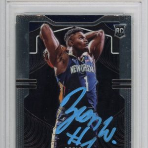 Zion Williamson Signed 2019 Panini Prizm #248 RC Autographed PSA/DNA Auto

