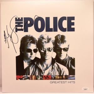 Andy Summers Signed Autographed The Police Greatest Hits Vinyl Album JSA COA