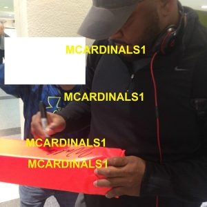 Seattle Seahawks WALTER JONES Signed Autographed Football Pylon COA PROOF HOF14
