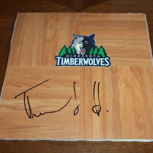 Minnesota Timberwolves NIKOLA PEOKVIC Signed Autographed Basketball Floor PROOF