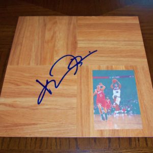 UCONN KEVIN OLLIE Signed Basketball Floor COA!