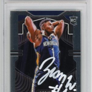 Zion Williamson Signed 2019 Panini Prizm #248 RC Autographed PSA/DNA Auto
