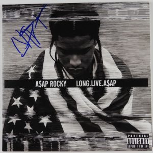 A$AP Rocky JSA Signed Autograph Record Album Long Live A$AP
