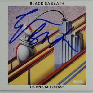 Black Sabbath Geezer Butler JSA signed autograph CD Technical Ecstasy