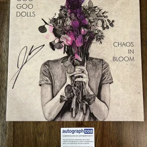 ‘Goo Goo Dolls’ John Rzeznik Signed Autograph Vinyl Album ‘Chaos In Bloom’ ACOA
