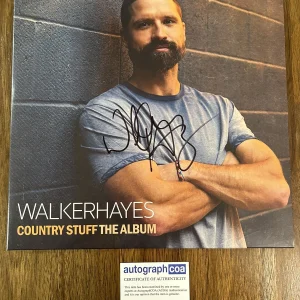 Walker Hayes ‘Country Stuff’ signed autographed Vinyl Album ‘Fancy Like’ ACOA
