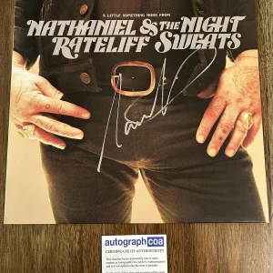 ‘Nathaniel Rateliff & The Night Sweats’ Signed Autograph Vinyl Album ACOA
