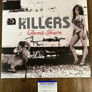 ‘The Killers’ Signed ‘Sam’s Town’ Vinyl Album Brandon Flowers & Ronnie PSA COA
