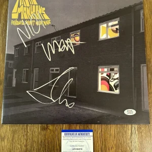 ‘Arctic Monkeys’ Signed Favourite Worst Nightmare Vinyl Album Alex Turner PSA
