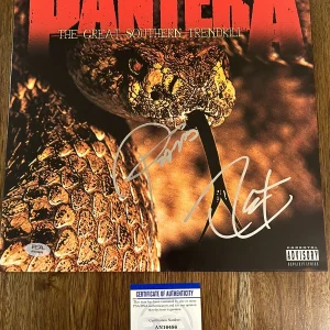 ‘Pantera’ Signed ‘The Great Southern Trendkill’ Vinyl Album Phil Anselmo PSA
