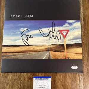 Stone Gossard & Mike McCready Pearl Jam Signed Autograph ‘Yield’ Vinyl PSA Album
