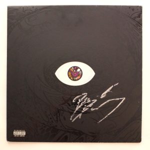 BAD BUNNY SIGNED AUTOGRAPH ALBUM VINYL RECORD - X 100PRE GLOBAL SUPERSTAR W/ JSA
