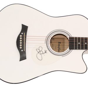 Alecia Moore aka Pink P!nk Signed Autograph Acoustic Guitar - w/ JSA COA
