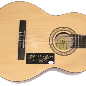 Twenty One Pilots Band Signed Autograph Fender Acoustic Guitar w/ JSA COA