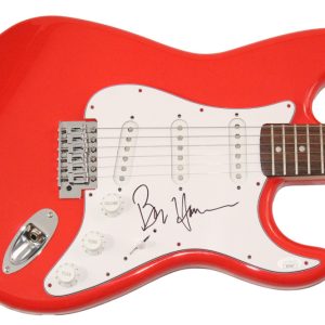 Ben Harper Signed Autograph Red Fender Electric Guitar - Steal My Kisses JSA COA