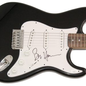 Ben Harper Signed Autograph Full Size Black Fender Electric Guitar w/ JSA COA