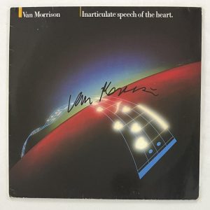 Van Morrison Signed Autograph Album Record Inarticulate Speech of the Heart COA