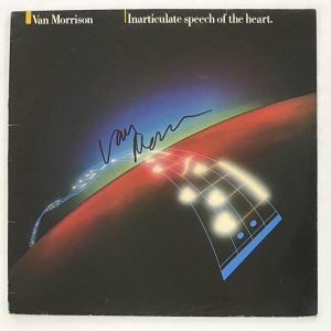 Van Morrison Signed Autograph Album - Inarticulate Speech of the Heart JSA COA