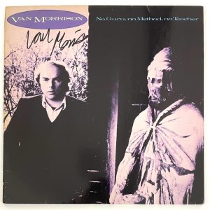 Van Morrison Signed Autograph Album Record No Guru No Method No Teacher JSA COA