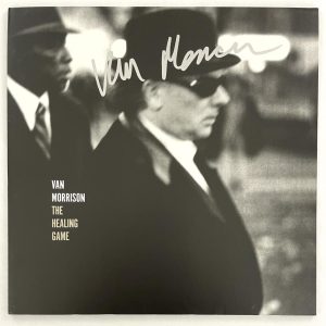 Van Morrison Signed Autograph Album Vinyl Record LP - The Healing Game JSA COA