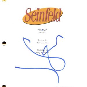 Jerry Seinfeld Signed Autograph Seinfeld The Rye Script Screenplay w/ JSA COA